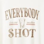 Torrid CLASSIC FIT CREW NECK TEE - COTTON ANOTHER SHOT WHITE Photo 1