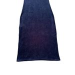 Juicy Couture 🔃 Velour Blue Stretch Fitted Midi Tank Dress Photo 5