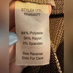 CAbi  Suit Jacket and pants Light Brown Plaid Button Blazer Stretch Photo 7