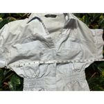 ZARA  Baby Blue Shortall Jumpsuit Size Medium Photo 7