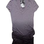 Young Fabulous and Broke NWT Araya in Purple Ombre Ruched Jersey Dress XS Photo 2