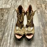 Rachel Roy RACHEL Tan and Pink Wedge Sandals Size 7 Photo 11