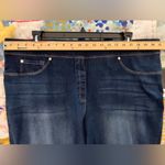 Investments SLIM FACTOR BY 3X (22/24) Classic Waist Denim Ankle Jeans Photo 5