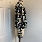 Liz Claiborne vintage tourist postcard camera button up Photo 9