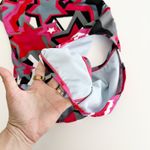 Nike [] Red Black Star Print Thin Strap One-Piece Competition Swimsuit Size 10/36 Photo 7