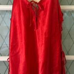 Avenue  BODY Chemise Nightgown Plus Sz 18/20 Red Lingerie Nightie 90s Y2K Photo 1