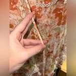 Bardot  Caitlyn Peach Floral Off-the-Shoulder Ruffle Tiered Mini Dress Medium‎ Photo 5