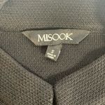 Misook Women's Colorblock Diamond Cardigan Sweater Black Geometric Long Line S Photo 3