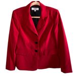 Le Suit  Essentials Red Suit Jacket Photo 0