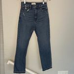 Abercrombie & Fitch Ultra High Rise Ankle Straight Jeans 27/4 y2K Released Hem Photo 1