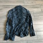 EXPRESS  semi sheer button front shirt Photo 3