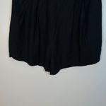 Farm Rio Women's Black Graphic Braided Belt Pleated Shorts Size Large Photo 2