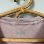 Aerie  Short Sleeve Oversized Pink Pocket Tee Women's Medium Photo 2