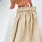 Tularosa NWT Women's Revolve Paperbag High-Waisted Trouser Pants Camel Tan Small Photo 4