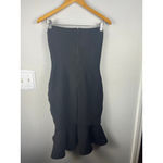 Windsor  Black Strapless Bodycon Mermaid Hem Dress – Size Small Photo 6