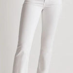 Madewell Cali Demi boot white sustainable size 30 normcore jeans Photo 0