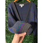 American Vintage Vintage Aztec Cardigan Pure Wool Size Medium Photo 2