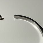 MantraBand Soul Sisters Adjustable Bangle Bracelet, Silver Whisper Style, EUC Photo 5