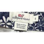 Vineyard Vines Paddle Print Ankle Print Jeans Commodore Blue Ladies Size 0 EUC Photo 2