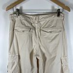 Madewell Low Slung Cargo Pants Womens 28 Ivory Wide Leg Casual Designer skater Photo 5