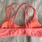 American Eagle NEON PEACH STRAPPY BIKINI TOP Photo 0