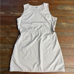 Merrell  Striped Woven Lightweight Dress With Pockets & Drawstring Waist Sz XL 💚🍄 Photo 3