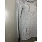 GapFit Breathe Hoodie Womens XS Gray Long Sleeve Thumbholes Running Activewear Photo 2