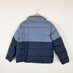 Summersalt  Two-Tone Blue Puffer Jacket Photo 3
