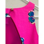 Lilly Pulitzer Kirkland Mambo Pink Floral Mini Dress Size 0 Back Cutout Preppy Photo 8