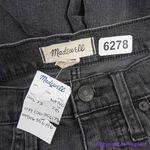 Madewell NEW Stovepipe Jeans in Banberry Wash: Raw-Hem Edition, 28 Photo 12