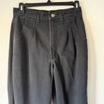 Rockies Vintage 80s Jeans Black High Waisted Denim Pants 7/8 Tall Western Rodeo Size M Photo 4