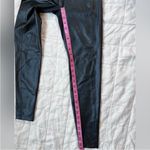 NWT Honeylove Black Vegan Leather Shaping Leggings Photo 7