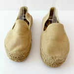 Soludos  Size 6‎ Tan Canvas Espadrille Flats Casual Summer Photo 0