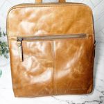 Spikes & Sparrow Leather Distressed Backpack Tan Photo 6