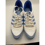 Adidas Adicross Womens Golf Shoes White Blue Low Top Lace Up Shoes Size US 7.5 Photo 6