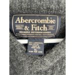 Abercrombie & Fitch Vintage Lambswool V-Neck Gray Sweater Y2K Photo 1