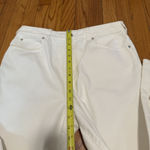 Victoria Beckham  Portland‎ Mid Rise Wide Leg White Jeans Size 30 Photo 14