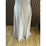 Adrianna Papell pink made of honor bridesmaid dress fancy classy elegant maxi Photo 4