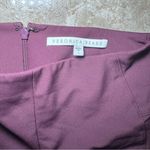 Veronica Beard  Women’s Scuba Slim-Fit Crop Pant Size 4 Burgundy Photo 1