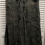 Fire Jeans Bethany Green Camo Maxi Skirt Zip/Tie Waist Size 17 Pleated Pockets Photo 0