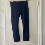 Lululemon Navy Leggings Size 4 Photo 4