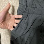 Zenana Outfitters Grey Short Sleeve Henley Jumpsuit Size S Photo 2