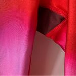 Terez NWOT Women’s Red Pink Purple Gradient Tie Dye Leggings, Size L Photo 2