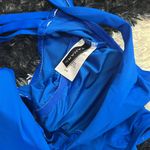 Tahari  Royal Blue Women’s One-Piece Lace Front Swimsuit, Large Photo 1