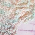 VINTAGE OHI 80S STYLE COTTON CANDY PASTEL NUBBY FUZZY BOAT NECK SWEATER TEE S Pink Photo 7