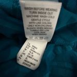 LOGO By Lori Goldstein Teal Textured Blouse Photo 5