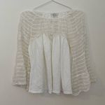 Lucky Brand NWOT -  Peasant Balloon Sleeve Blouse Photo 0