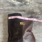 Leather Calf Hair Heeled Ankle Boots Booties Size 10 Velez for Leather Lovers Photo 8