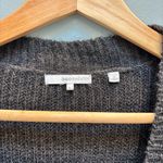 360 Cashmere  V Neck Cardigan in Dark Grey L Photo 2