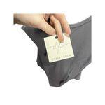 Dress Forum  Women's Gray Scoop Neck Sleeveless Bodysuit One-Piece Size S NEW Photo 4